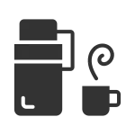Coffee Holiday Tourism SVG Icon
